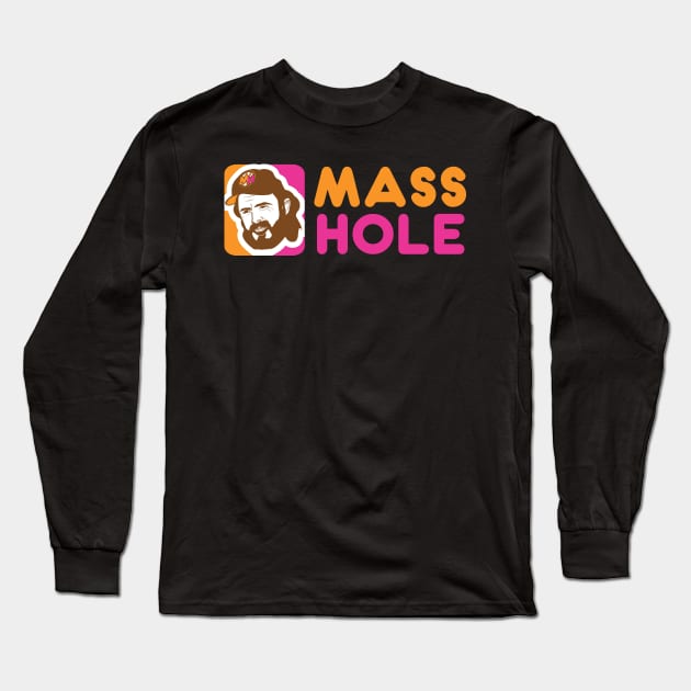 Masshole - Nut Taps Long Sleeve T-Shirt by Gimmickbydesign